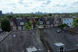 Drone roof survey