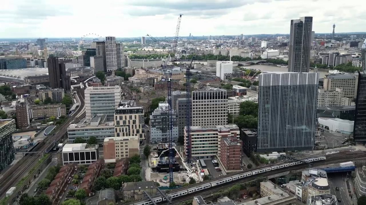 220 Blackfriars rising within the London cityscape