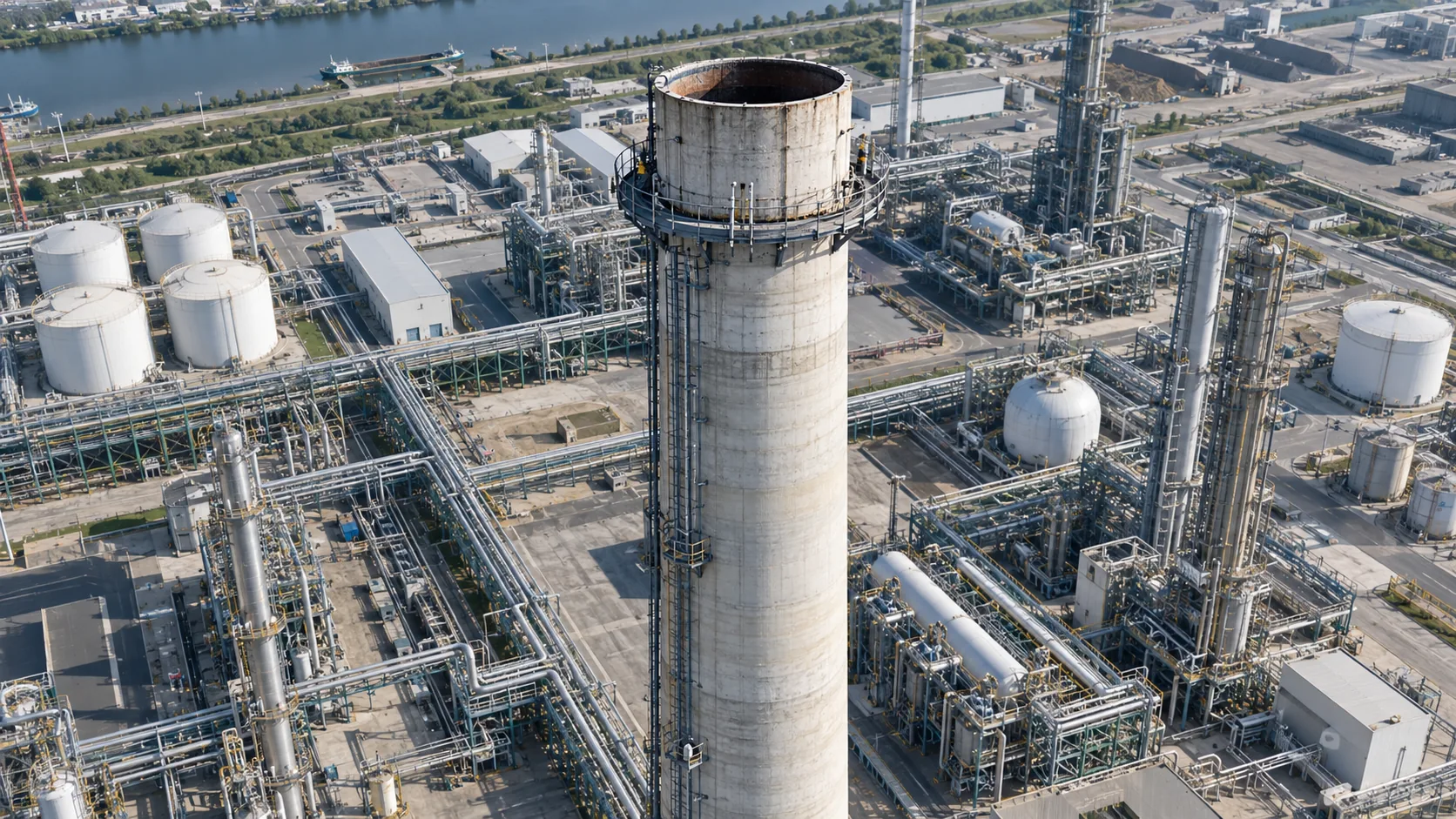 Industrial Assets drone inspection