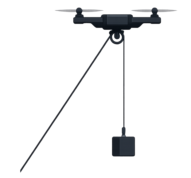 Drone Lyne aerial payload deployment concept
